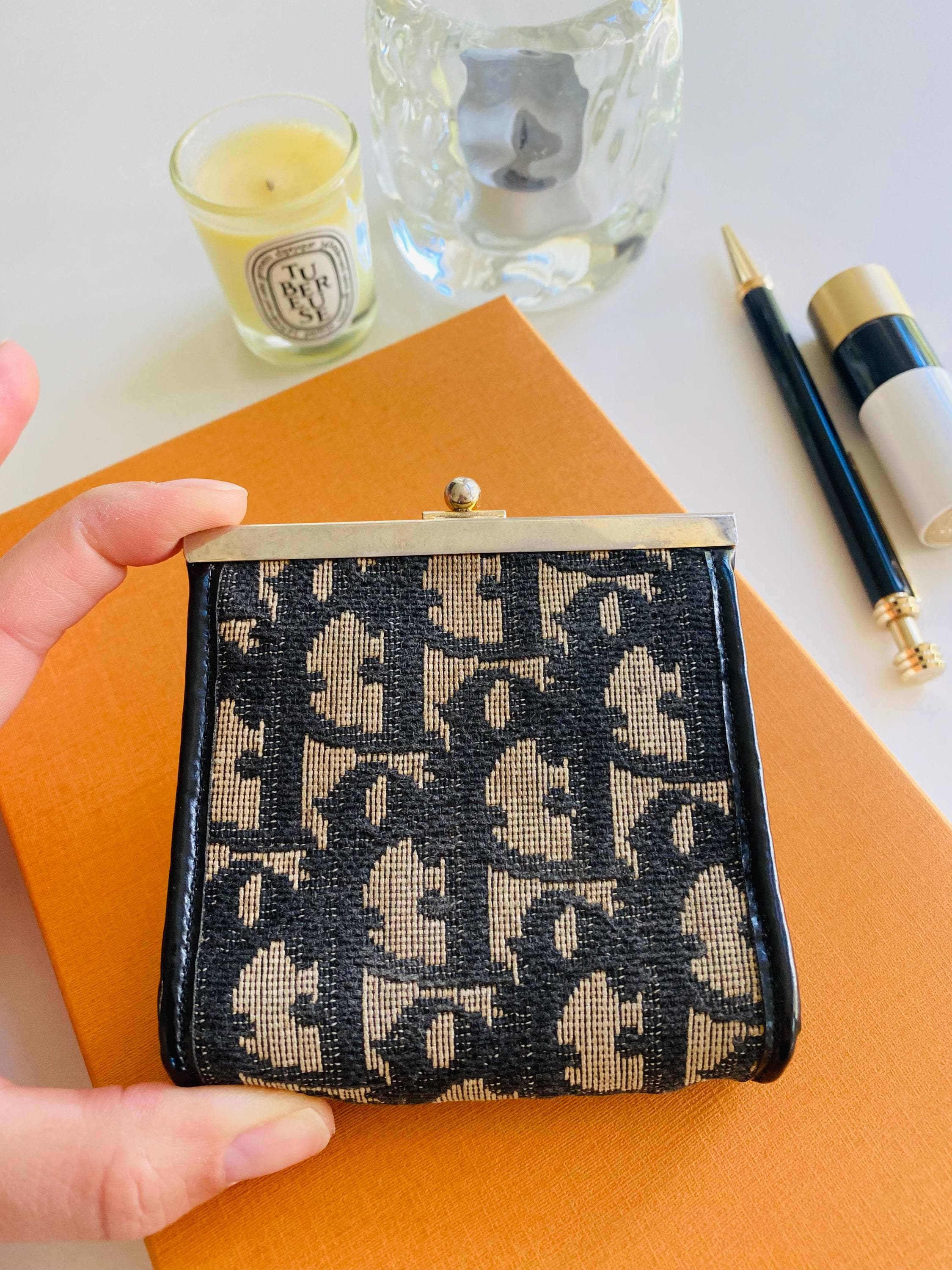 Vintage Dior Coin Purse - Etsy