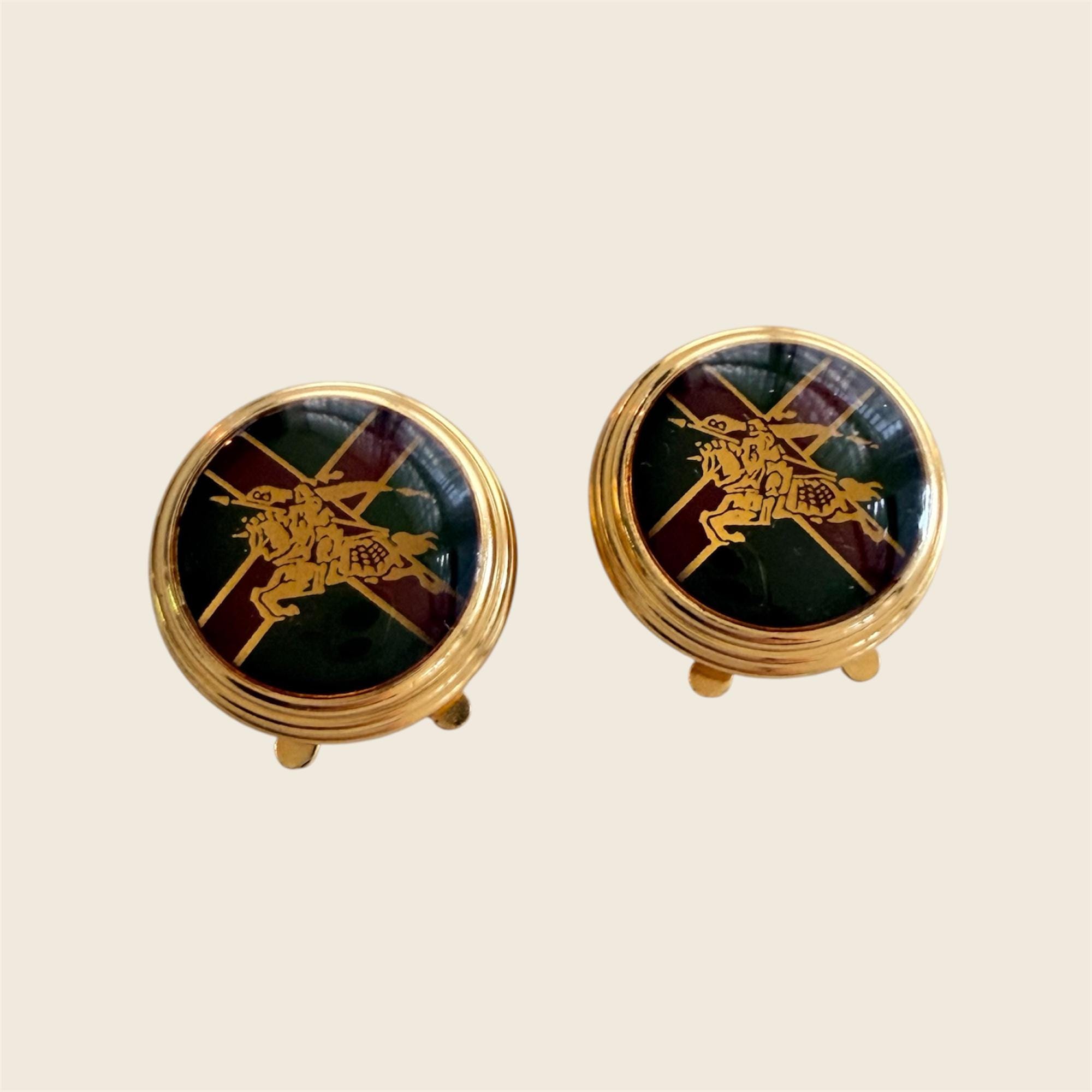 Burberry Gold Button - Etsy