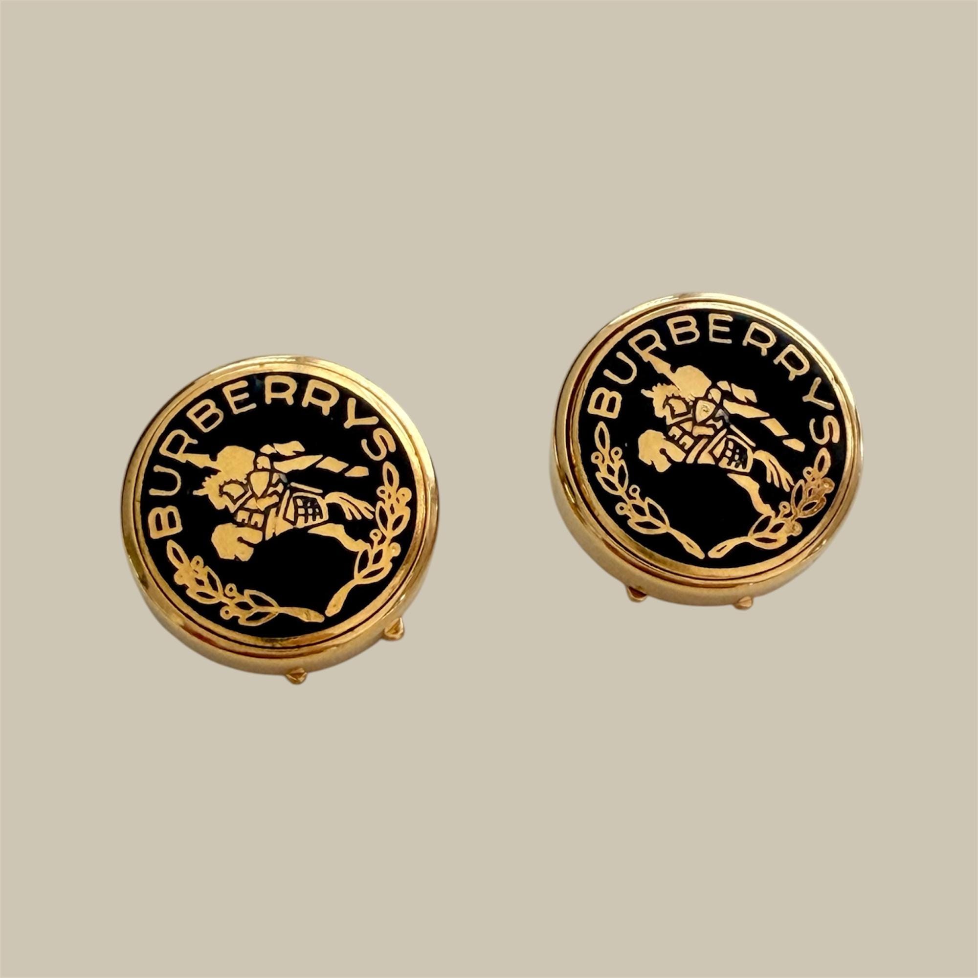 Burberry Gold Button - Etsy
