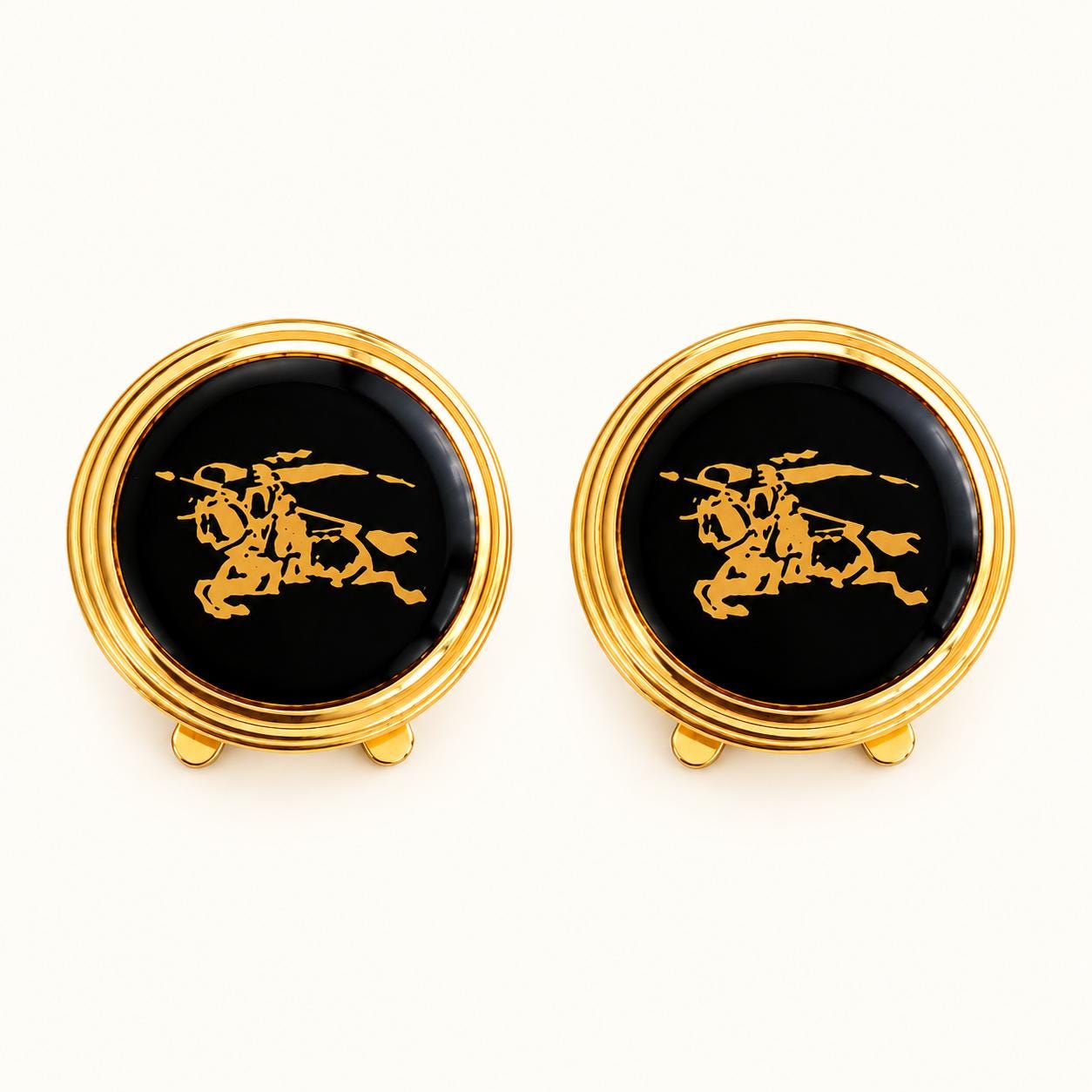 Burberry Gold Button - Etsy