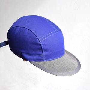 5 panel cap - size 59-61 cm - stiff, large brim