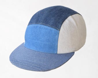 5 panel cap - Never to be replicated - size 58-61 cm - large, stiff brim