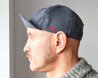 Gorra única de 6 paneles - reciclada, sin estructura - Serie limitada // solo 4 gorras en lote