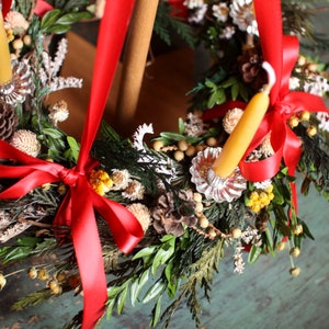 Star in the East Suspended Advent Wreath