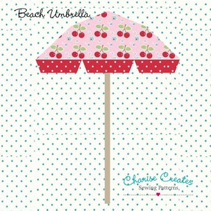 Beach Umbrella ~ a paper piecing pattern