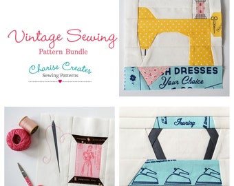 Vintage Sewing ~ PDF Pattern Bundle