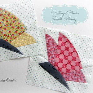 Spring Butterfly, Quilt block