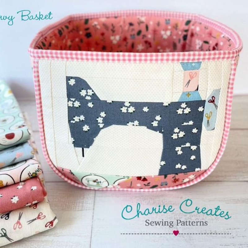 Cookie Basket Bowl Pattern Template - Etsy