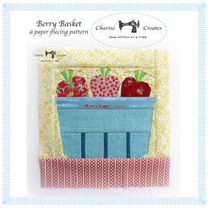 Berry Basket,  a Paper Piecing Pattern