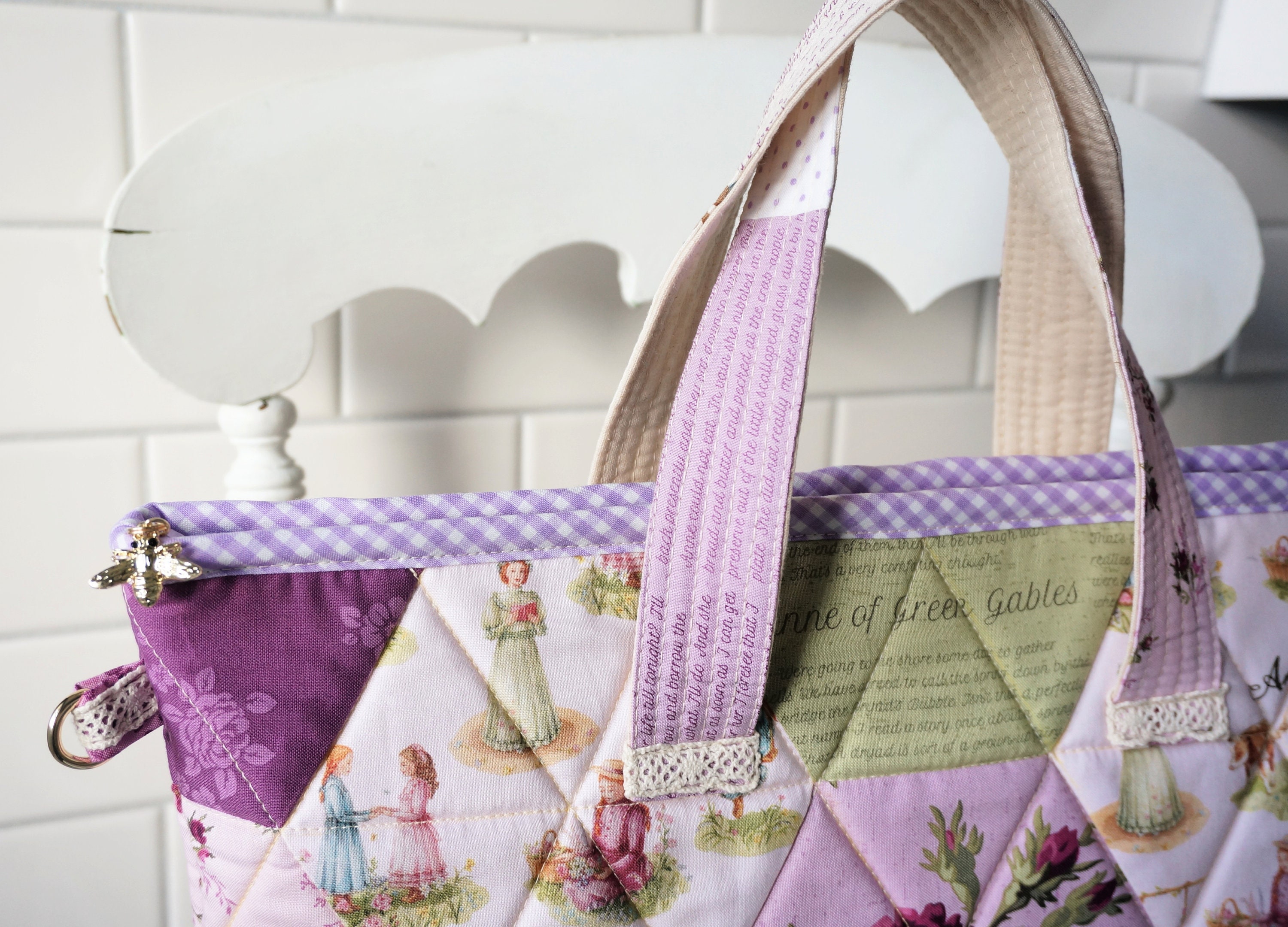 Hexagon Tote Bag - PDF Pattern - Etsy