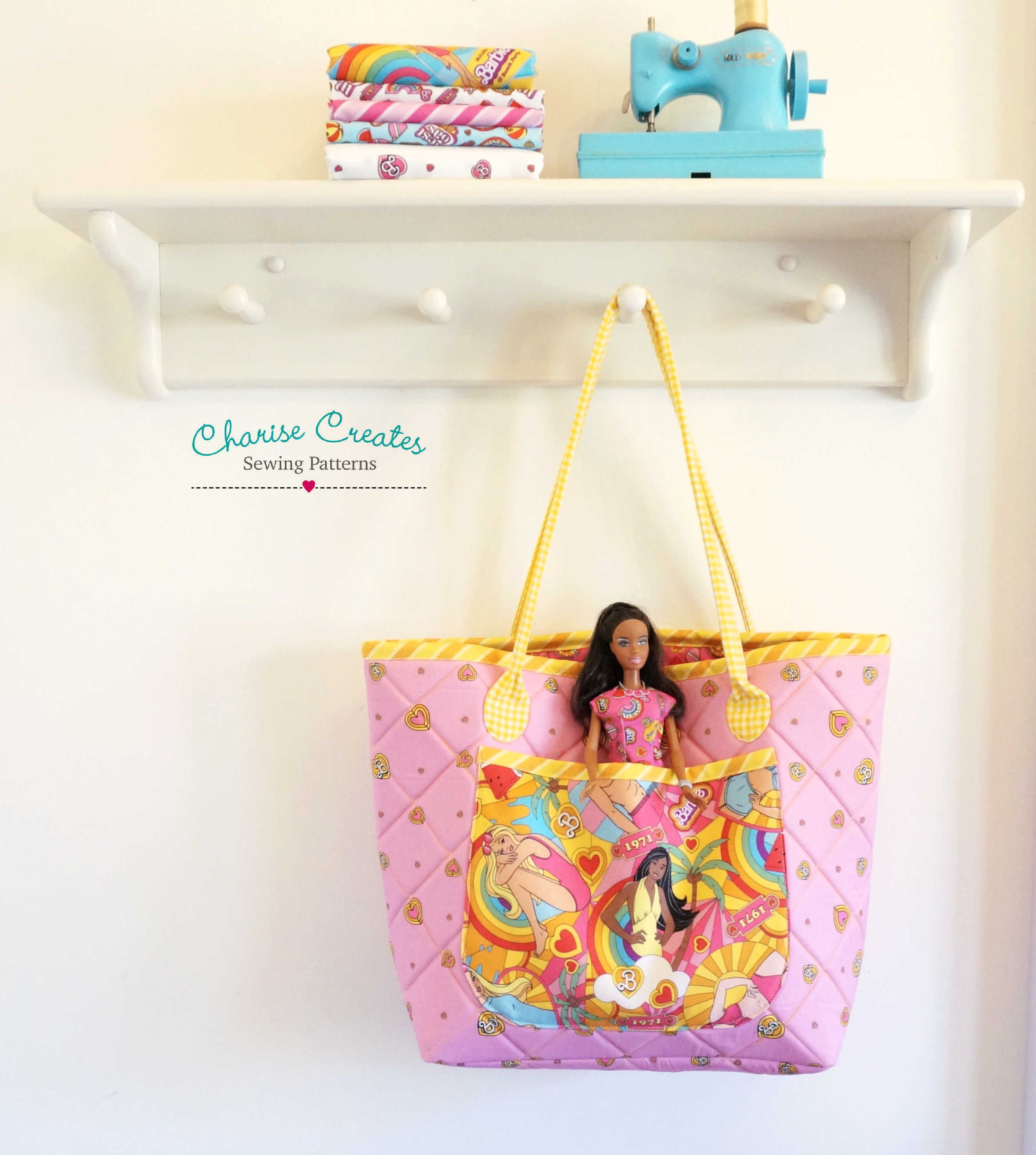 The Patch Pocket Tote - PDF Pattern - Etsy