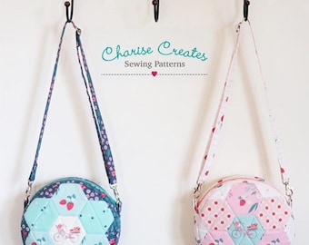 Mini Hexagon Circle Purse - PDF Pattern