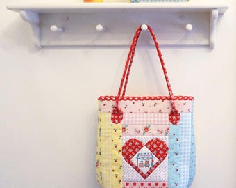 Log Cabin Purse - PDF Pattern