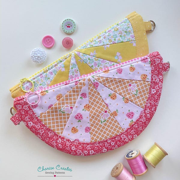 Citrus Pouch- PDF Pattern
