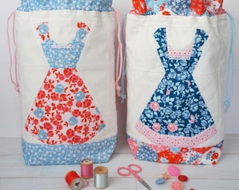 Gathered Pouch, a PDF Pattern