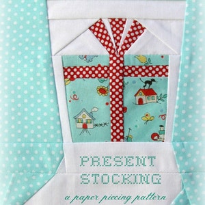 Christmas Present, a Paper Piecing Pattern