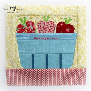 Berry Basket, a Paper Piecing Pattern image 3