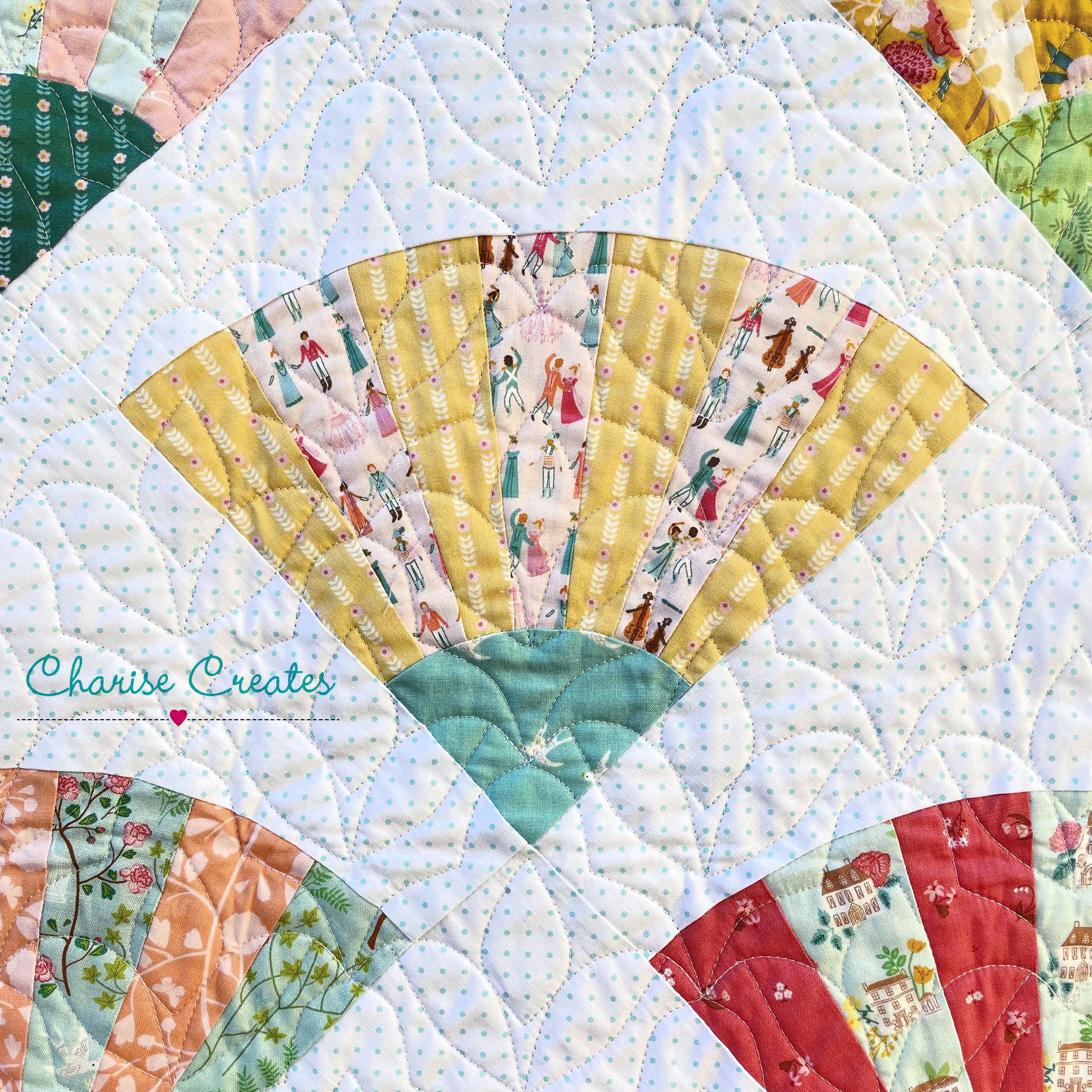 Fan Quilt PDF Pattern - Etsy