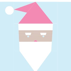 Santa, a Paper Piecing Pattern