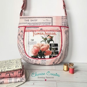 Patrón PDF para bolso curvo
