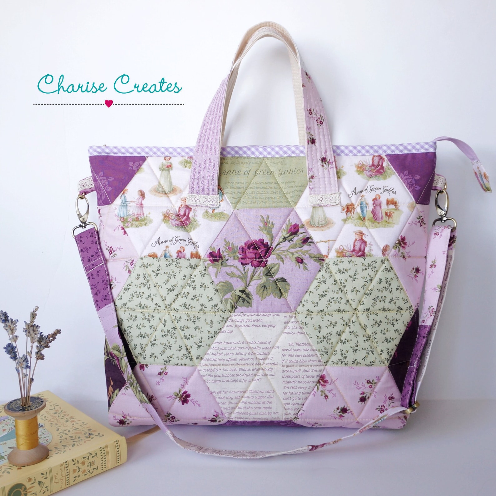 Hexagon Tote Bag - PDF Pattern - Etsy
