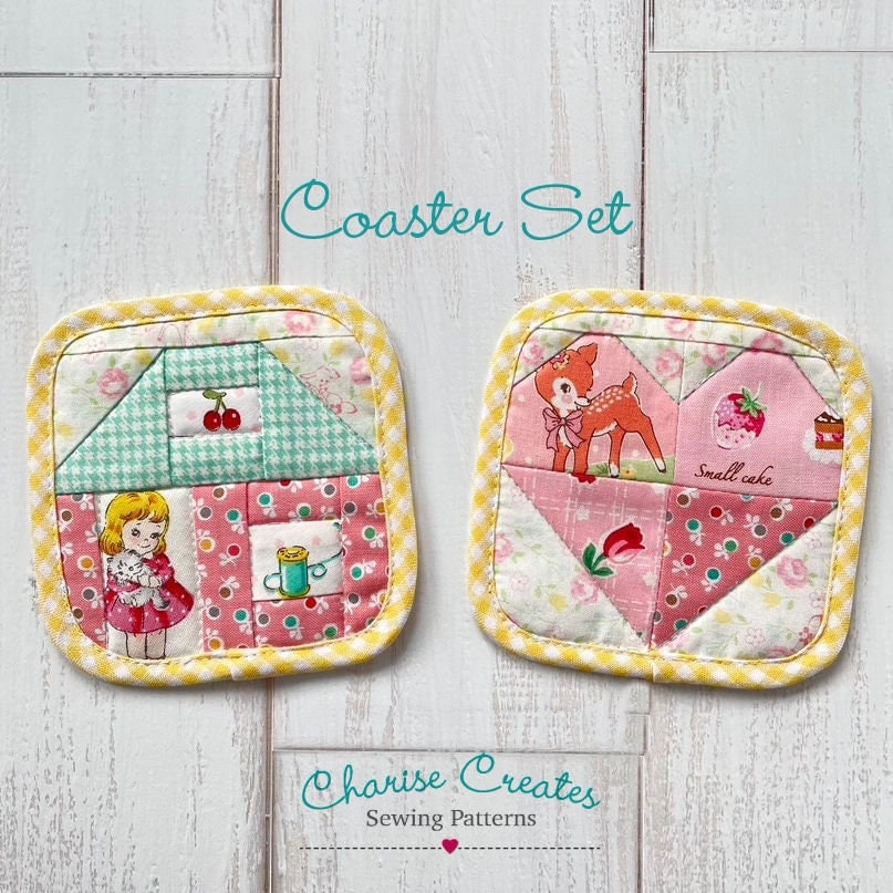 Mini Coaster Set - PDF Pattern - Etsy
