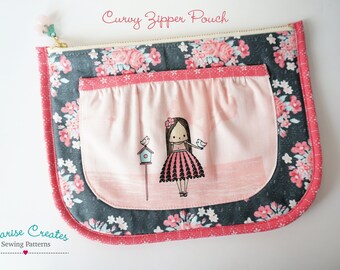 Curvy Zipper Pouch