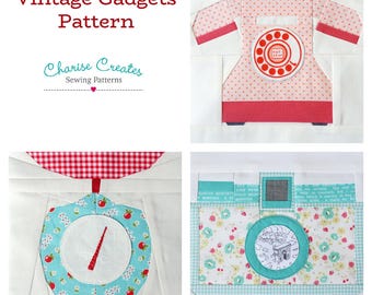 Vintage Gadgets ~ PDF Pattern Bundle