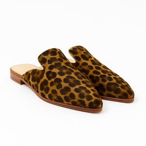 Leopard Print Ladies Mule Slippers – Istanbul Slides Style