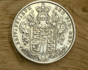 1826 Silver Half Crown George IV graded VF40 Sealed Capsule. Bright Lustre