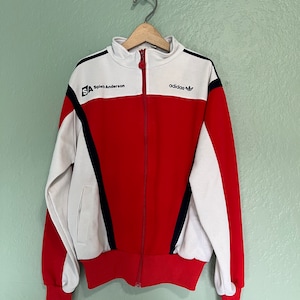 Vintage 1980s Adidas Trefoil ONTARIO Track Jacket
