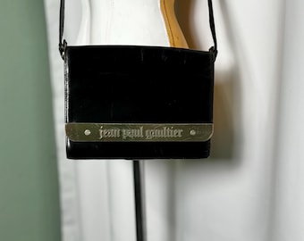 美品✨ジャンポールゴルチエ ヴィンテージ ショルダーバッグ ボルドー レザー 日本極東貿易 / Vintage Jean Paul GAULTIER ヴィンテージ