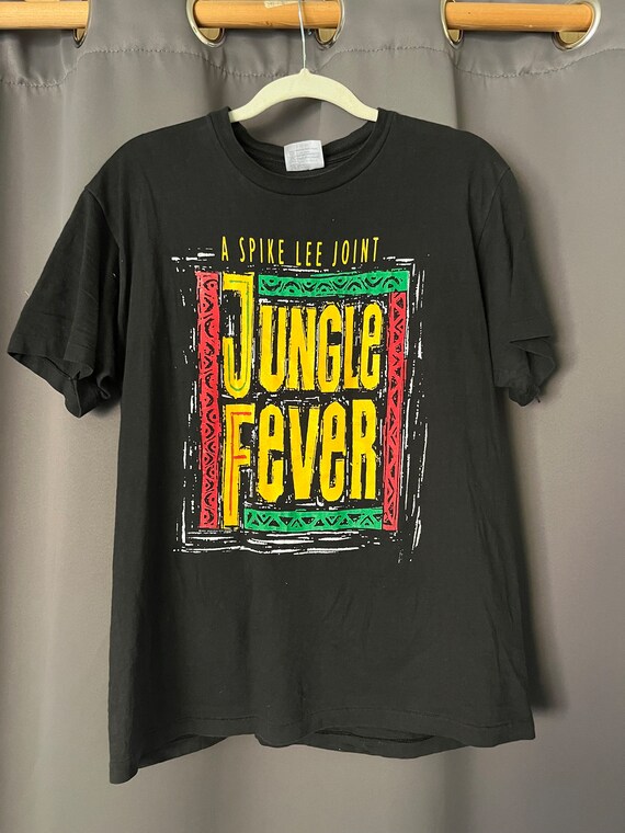 YELLOW BUCKS Jungle Tシャツ L Vintage 1991 Spike Lee Jungle Fever T-shirt, Hanes L - Etsy