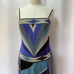 1960&#39;s EMILIO PUCCI Maxi Dress/Emilio Pucci/60&#39;s Dress/60&#39;s Gown/Collectible Dresses/Maxi Dress/Pucci Gown/Designer Vintage Dress