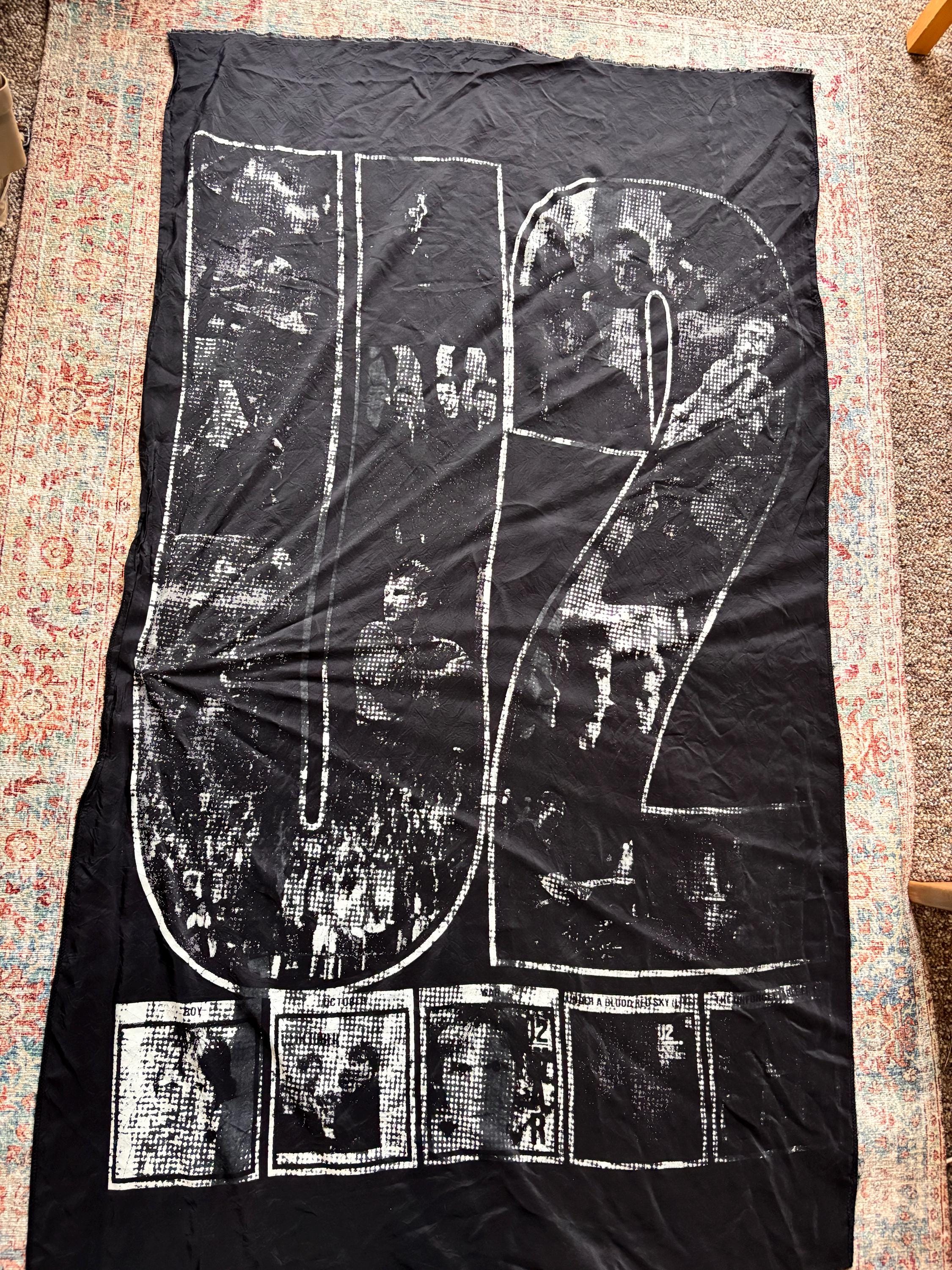 Vintage U2 Wall Hanging / Vintage Rock Band Tapestry - Etsy