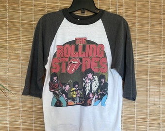 ヴィンテージ 1989 ローリング ストーンズ ツアー T シャツ 50/50 北米 ヴィンテージ 1989 ローリング ストーンズ ツアー T シャツ 50/50 北米