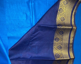 Beautiful Super soft Mysore Silk Saree (Royal Blue/ Blue)
