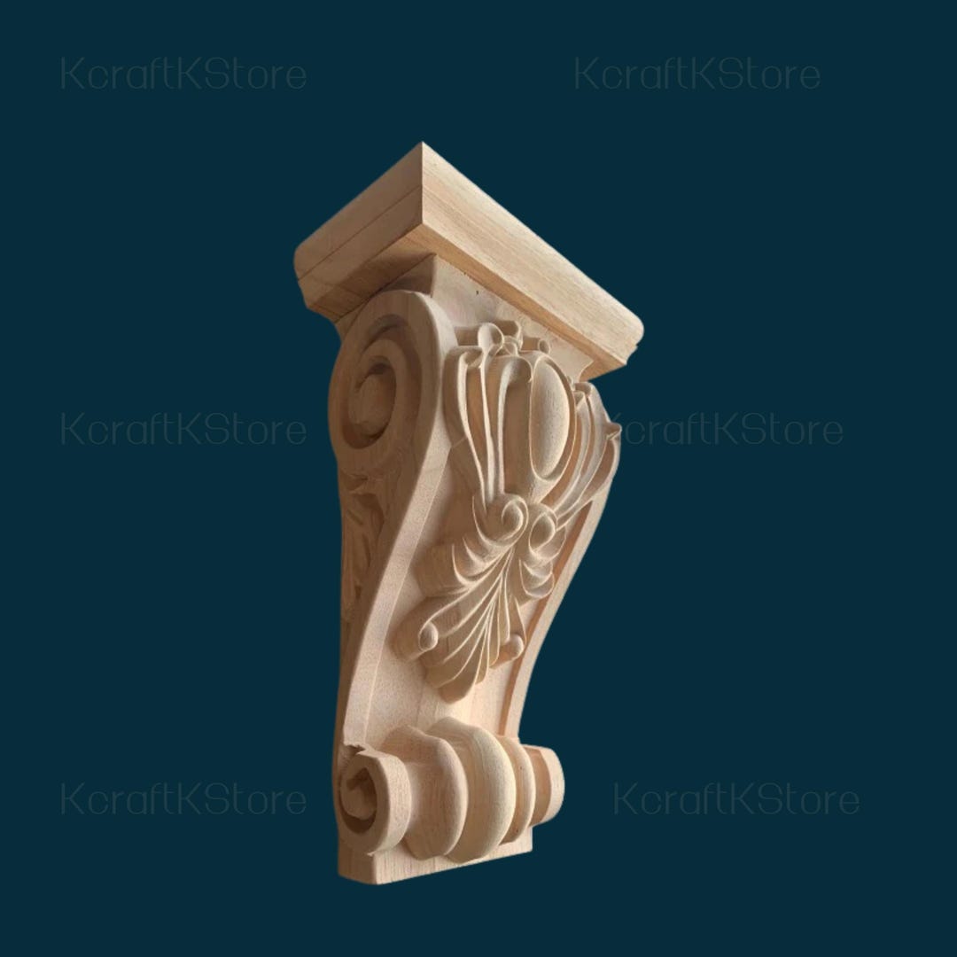 Wood Carved Corbel,roman Column Corbel - Etsy