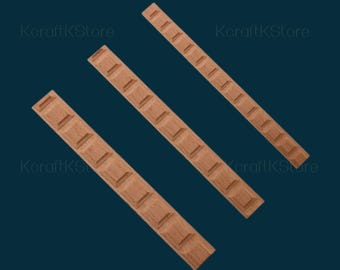 Unpainted Carved Line Bars for Edges Frames Mirror, Onlay wood carving lines, Carved Wood Molding for Wall Mirror Trim Decals,Ornate molding