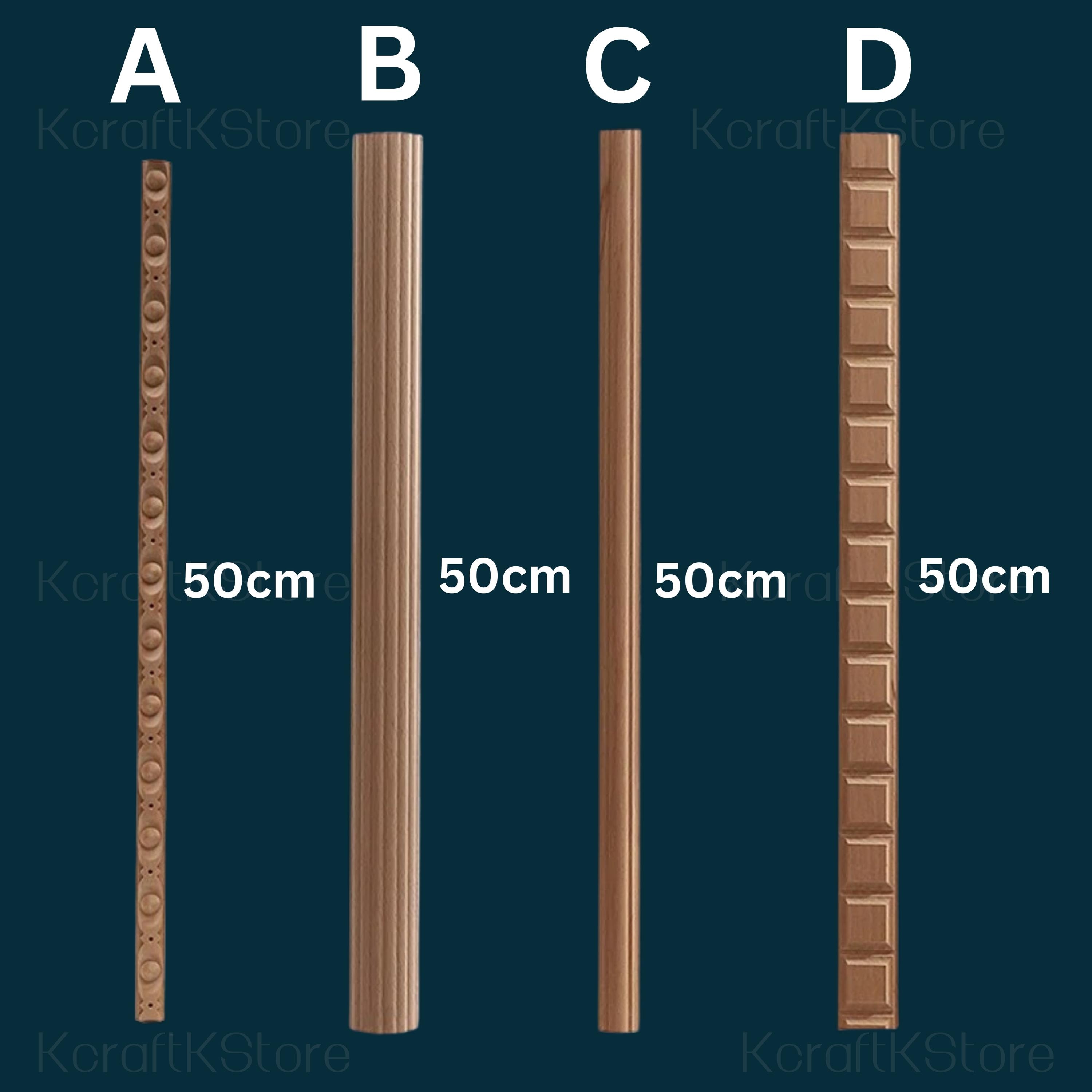 Unpainted Carved Line Bars for Edges Frames Mirror, Onlay Wood Carving ...