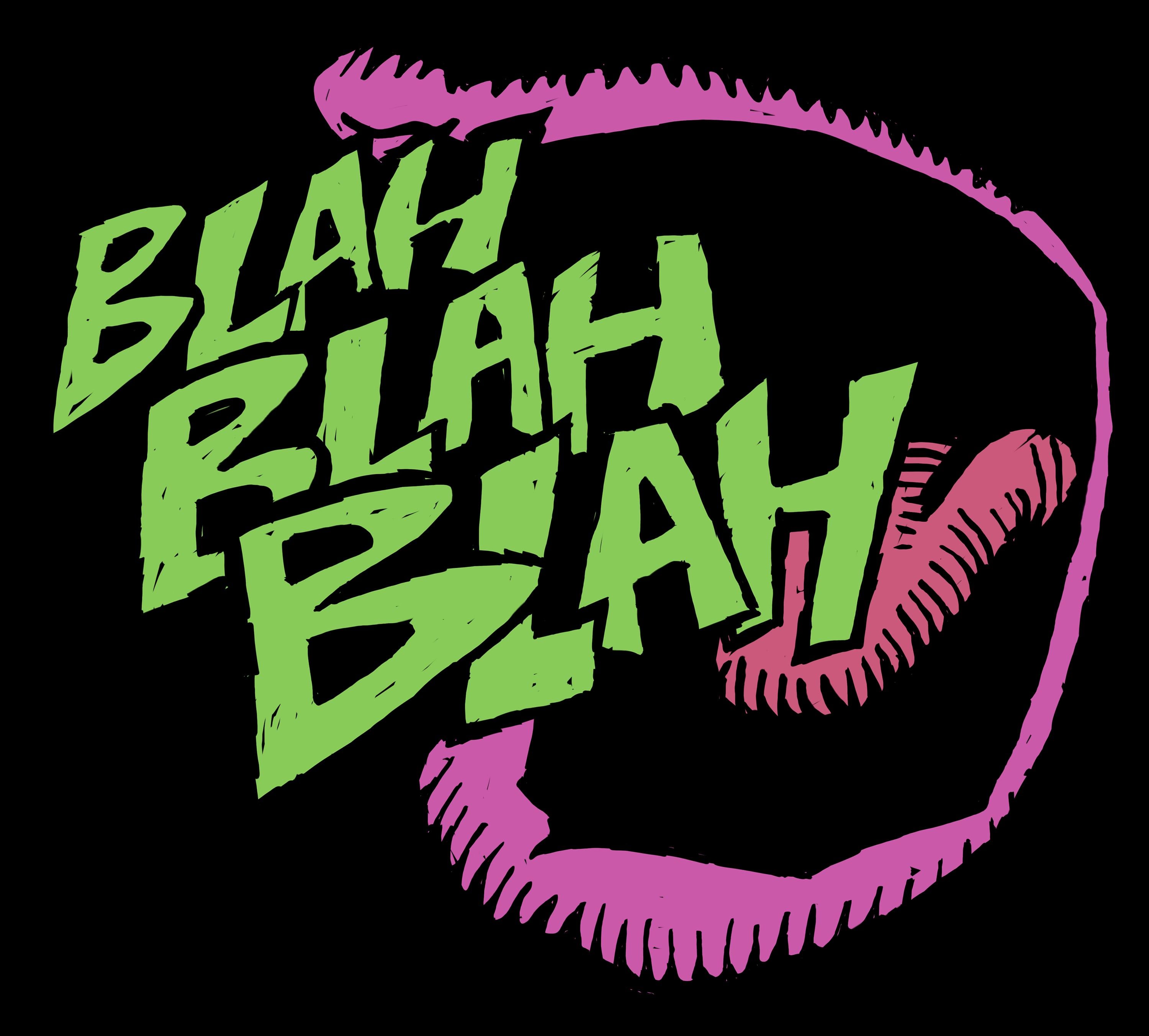 Blah Blah Custom for Cricut, Digital Download PNG