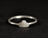 Sterling Silver Tiny Cloud Ring