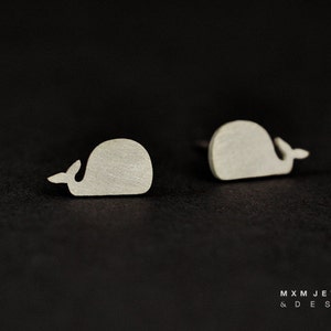 Little Whale  Stud Earrings