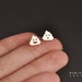 Sterling Silver Little Poop Emoji Stud Earrings - Etsy