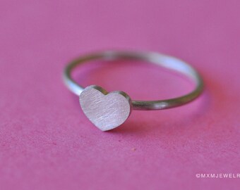 Sterling Silver Little Heart Ring