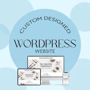 Diseño web personalizado en WordPress, adaptable a dispositivos móviles, integración de citas y pagos.