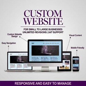Websiteontwerp op maat voor kleine bedrijven | UI/UX, WordPress, SEO-geoptimaliseerd (onbeperkte revisies)
