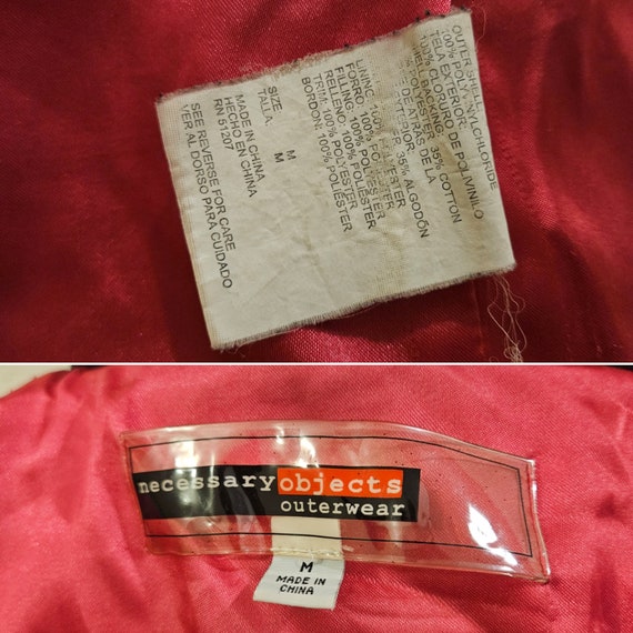 Necessary Objects Outerwear Jacket Puffer Coat Bl… - image 8