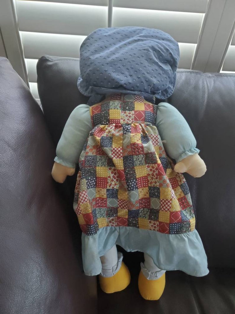 Cuddle Wit Rag Doll Plush 1970s Japan Braids Plaited Bonnet | Etsy
