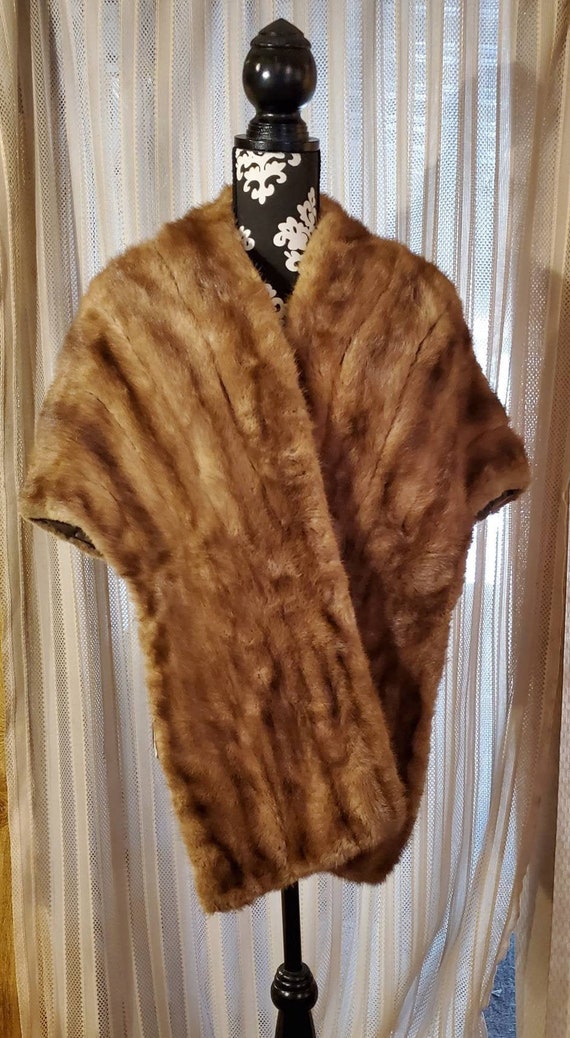 Camel Light Brown Mink Tan Silk Floral Print Lined